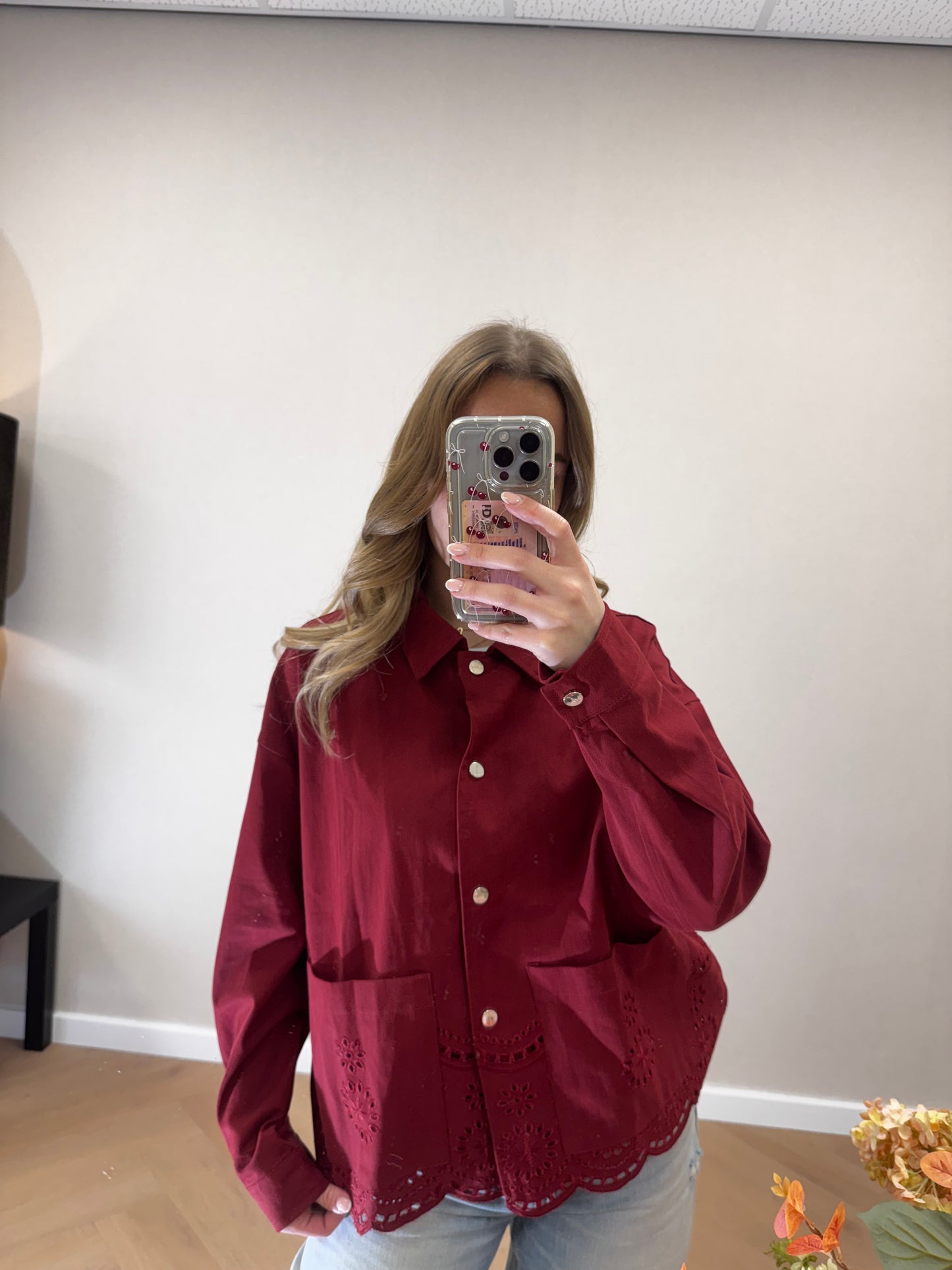Gigi jacket Bordeaux