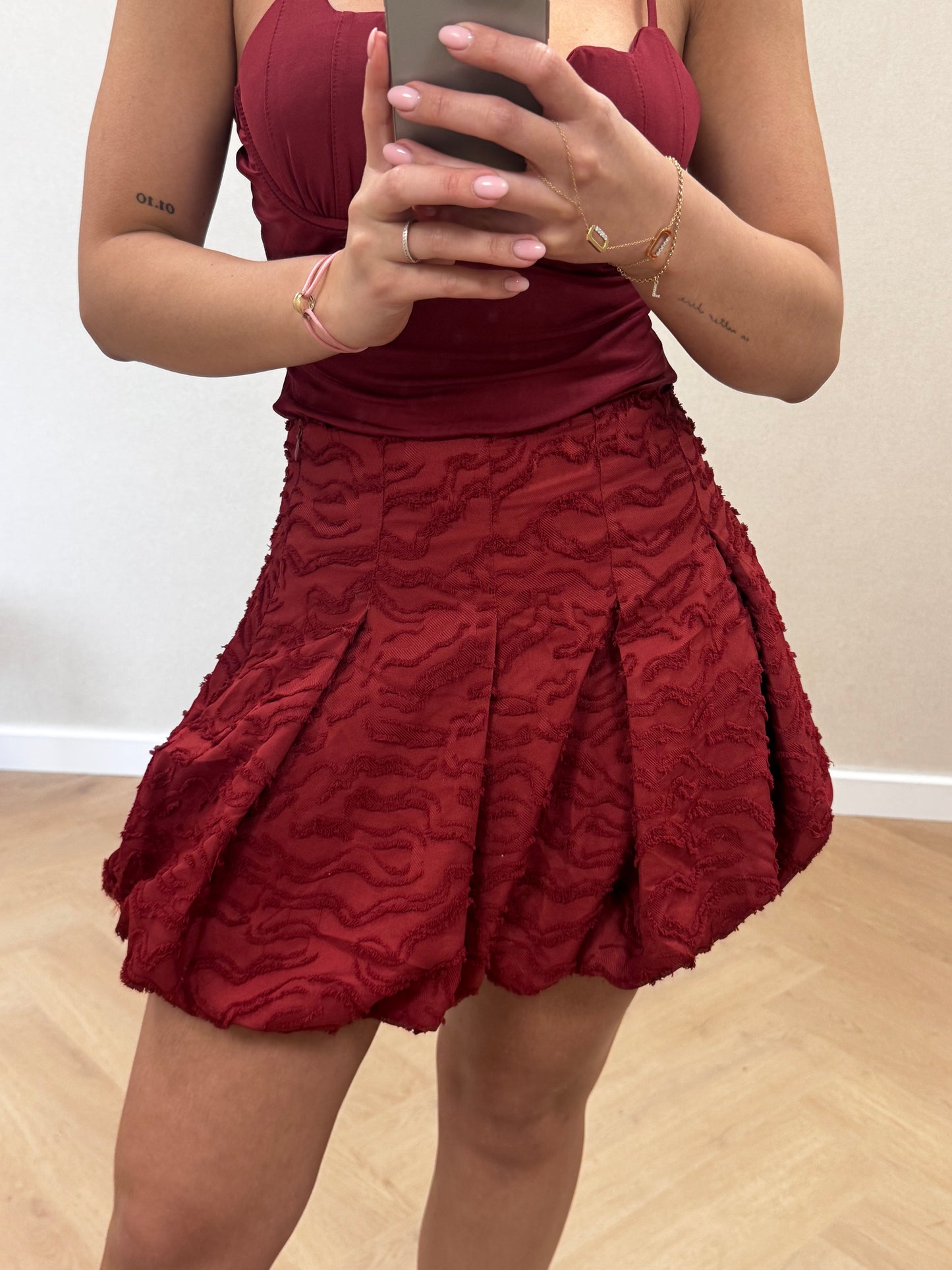 Zebra skort