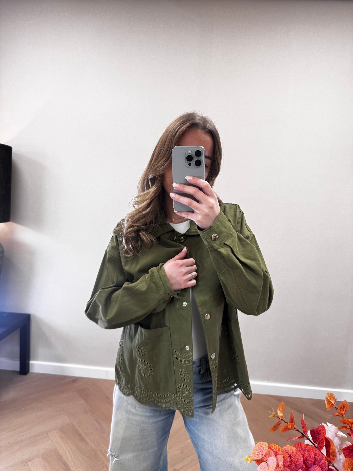 Gigi jacket kaki