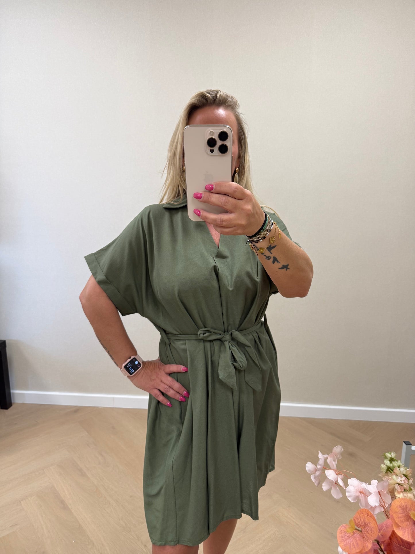 Haily dress kaki