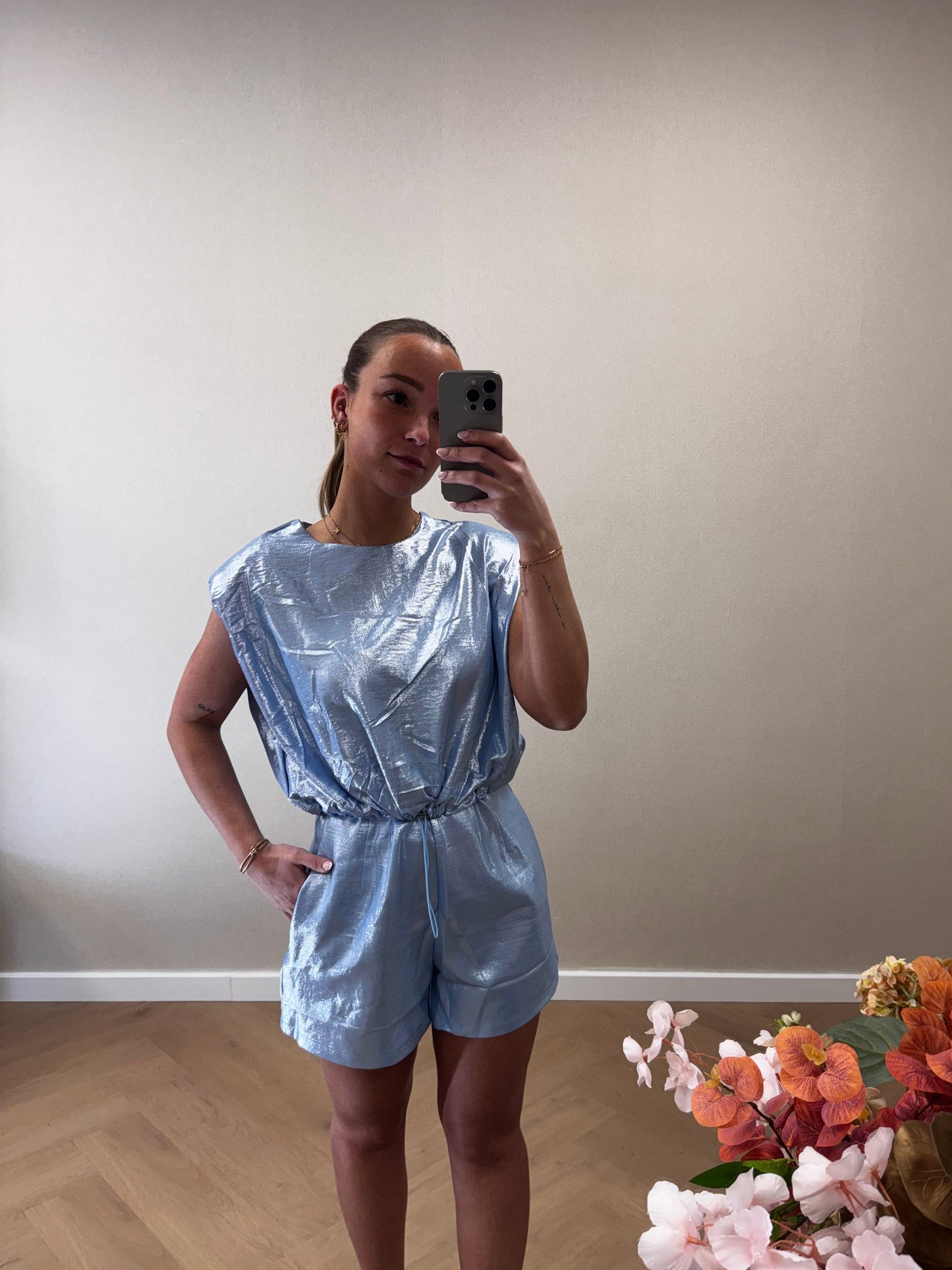 Shimmer set blue