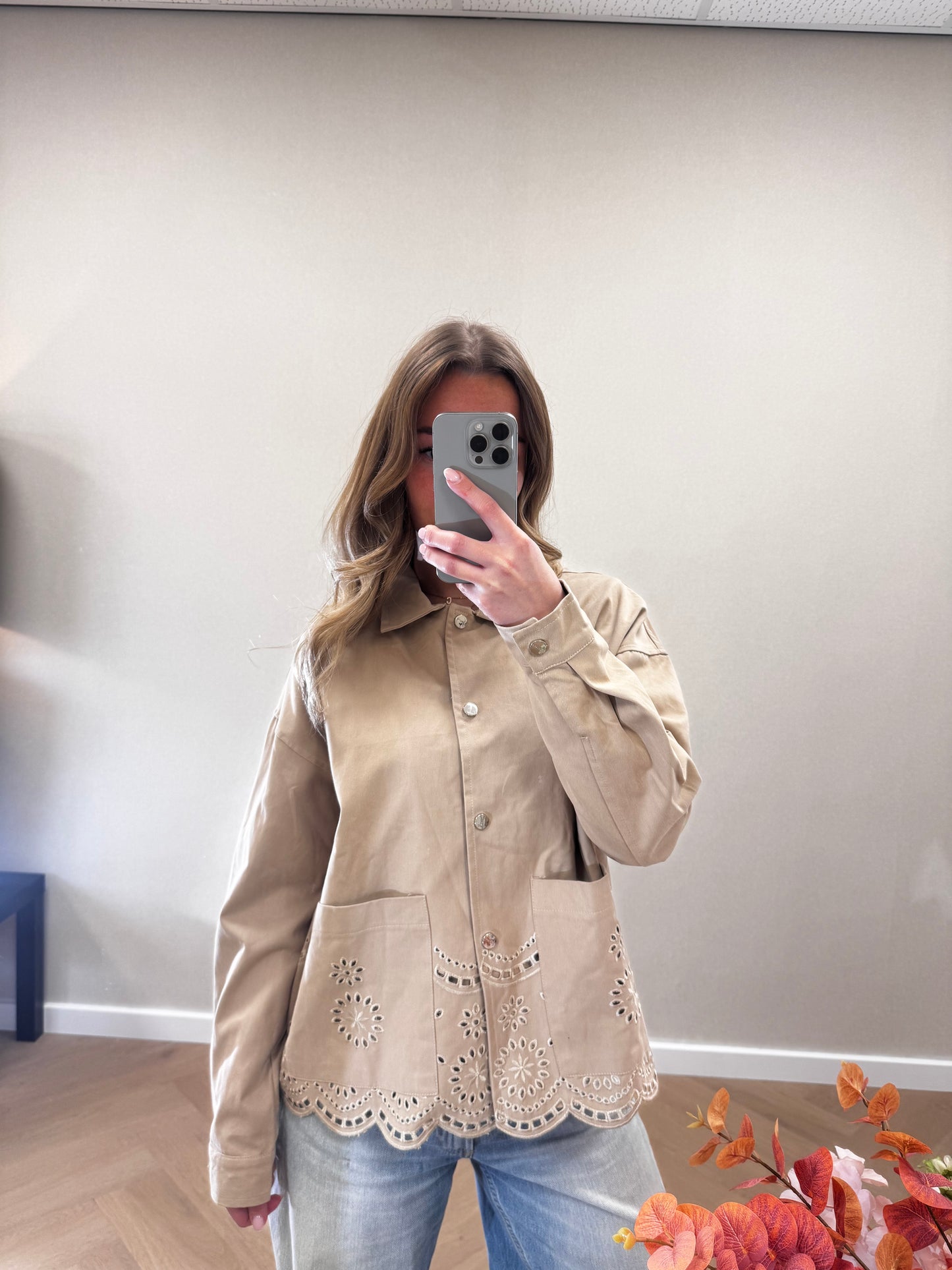 Gigi jacket beige