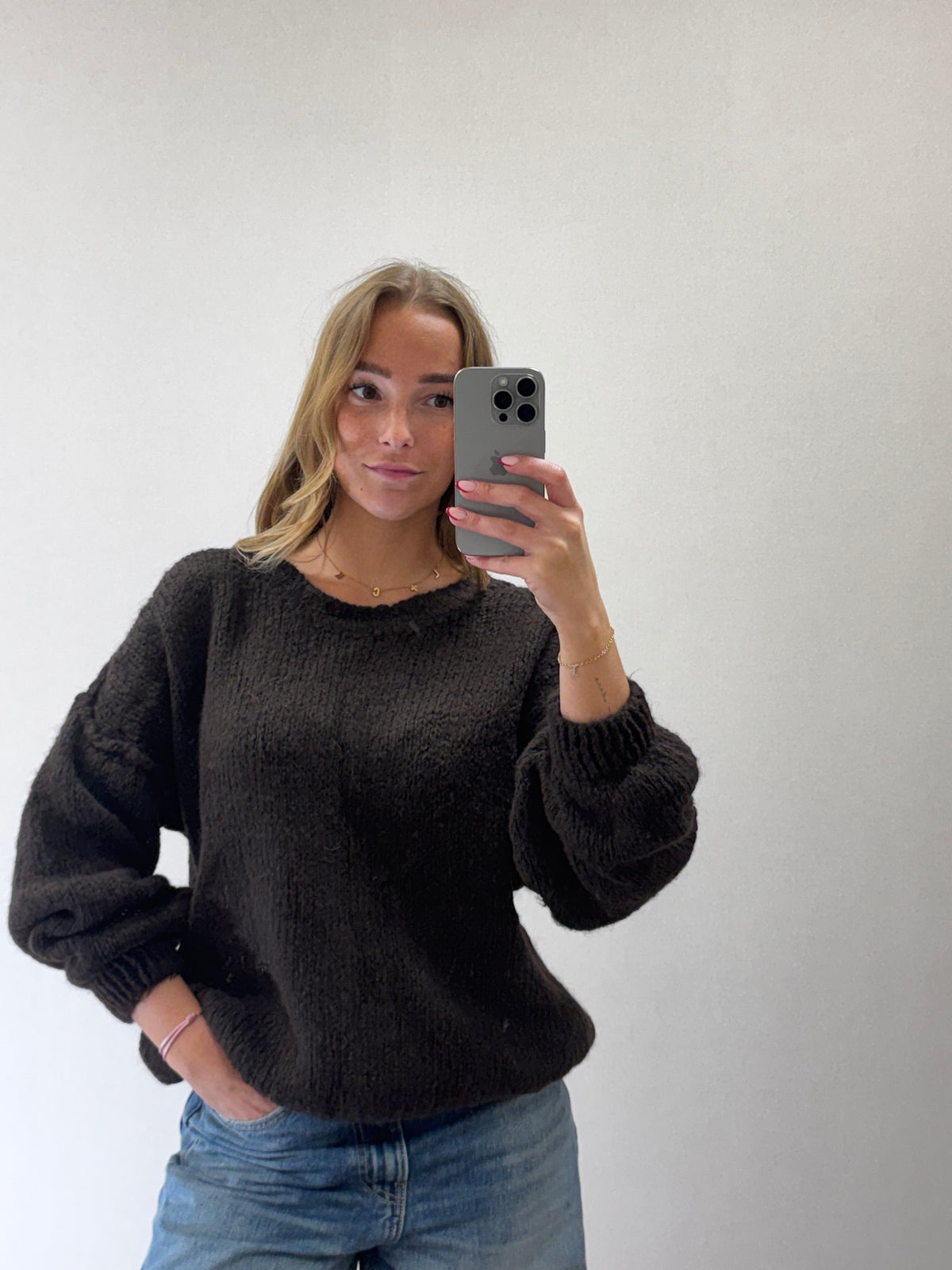 Livia knit - brown