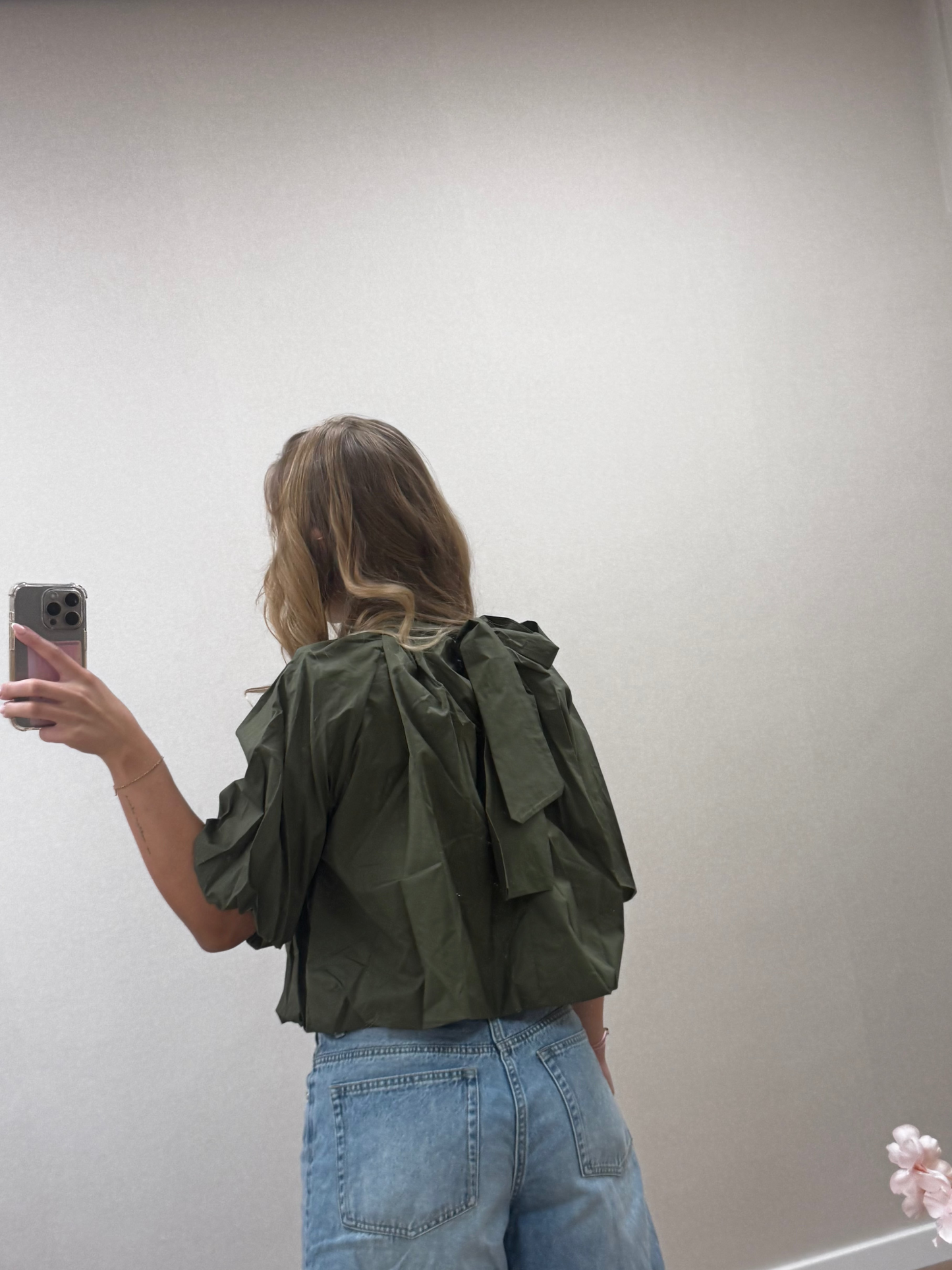 Blouse tan