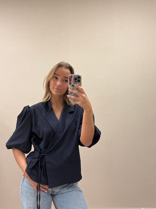 Yara blazer - darkblue