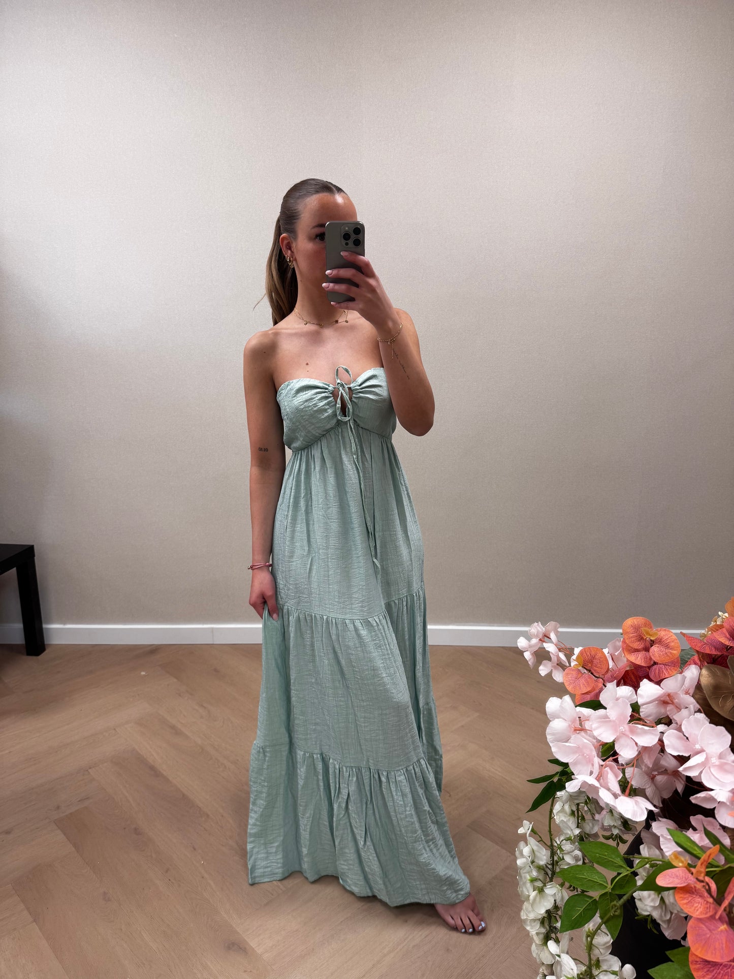 Ivy dress mint