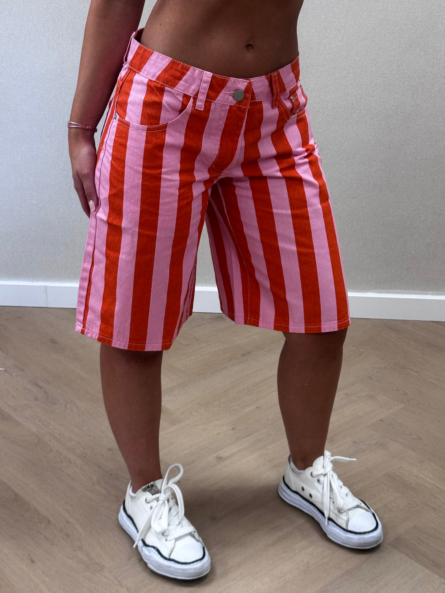 Candy stripe Bermuda