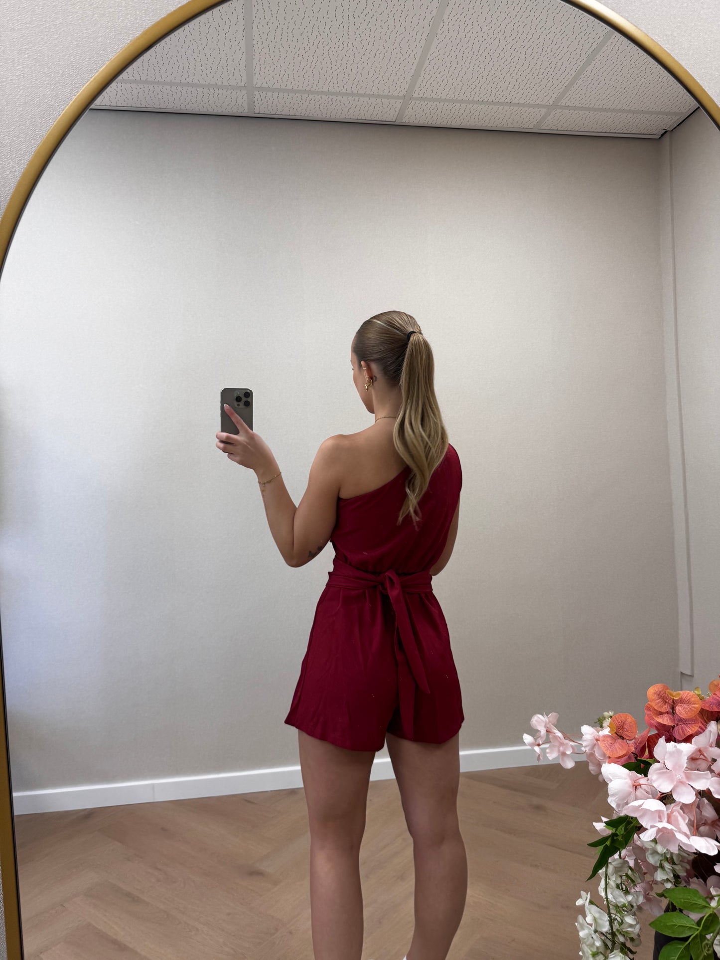 Robin playsuit Bordeaux