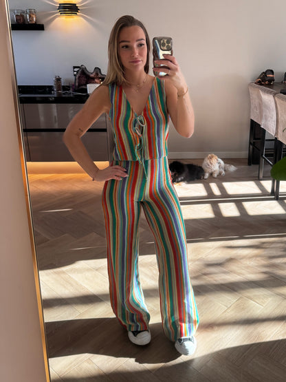 Multicolor stripe set