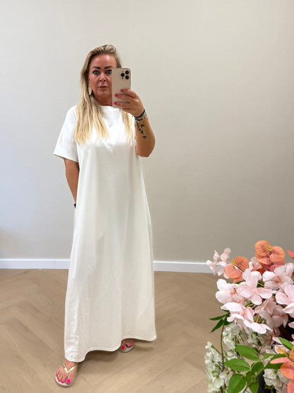 Tshirt dress white