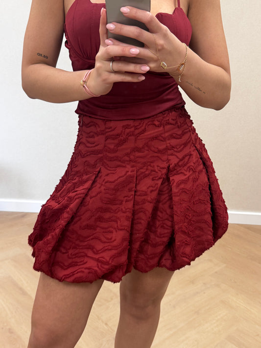 Zebra skort