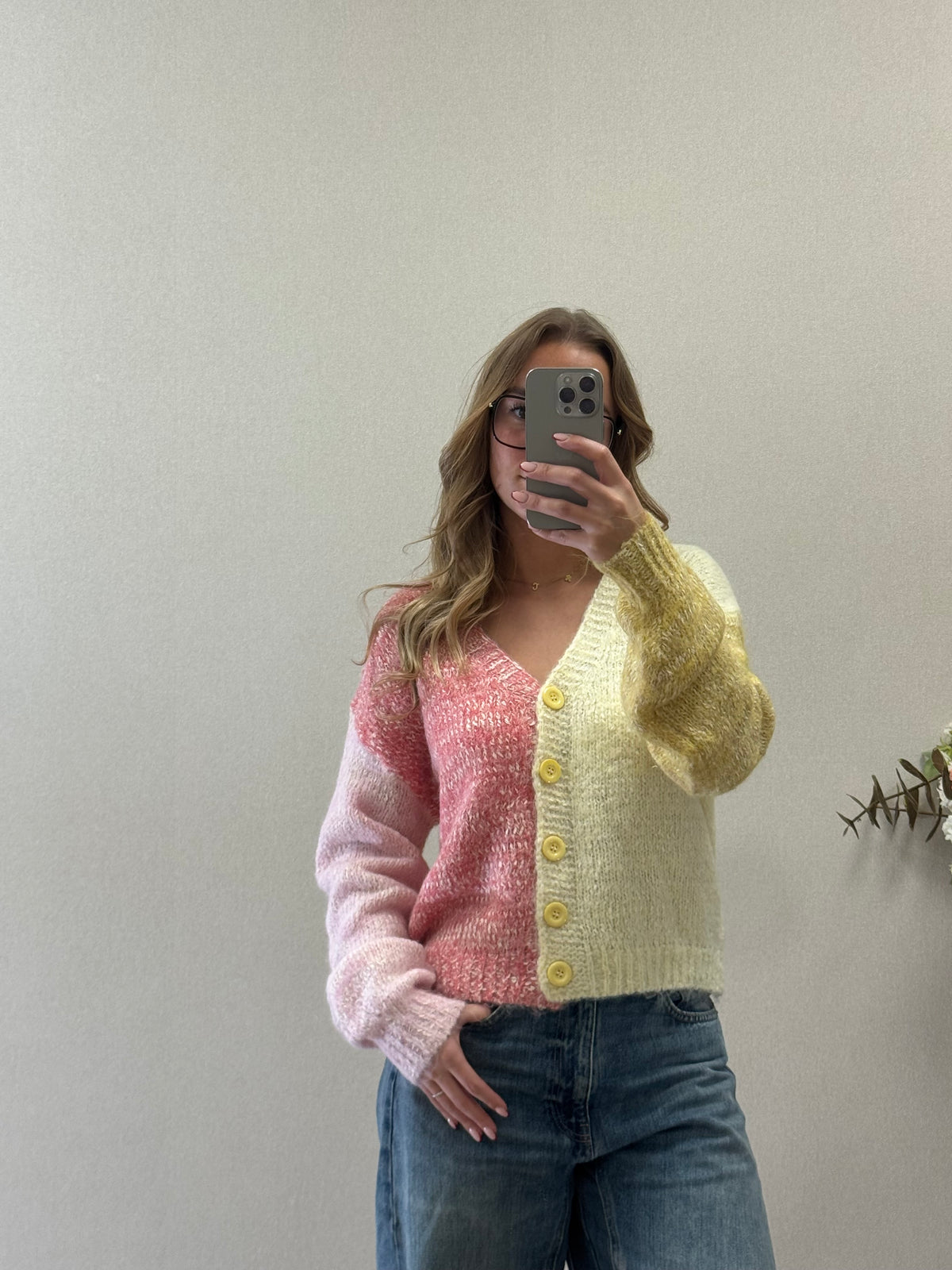 Colorblock Cardigan