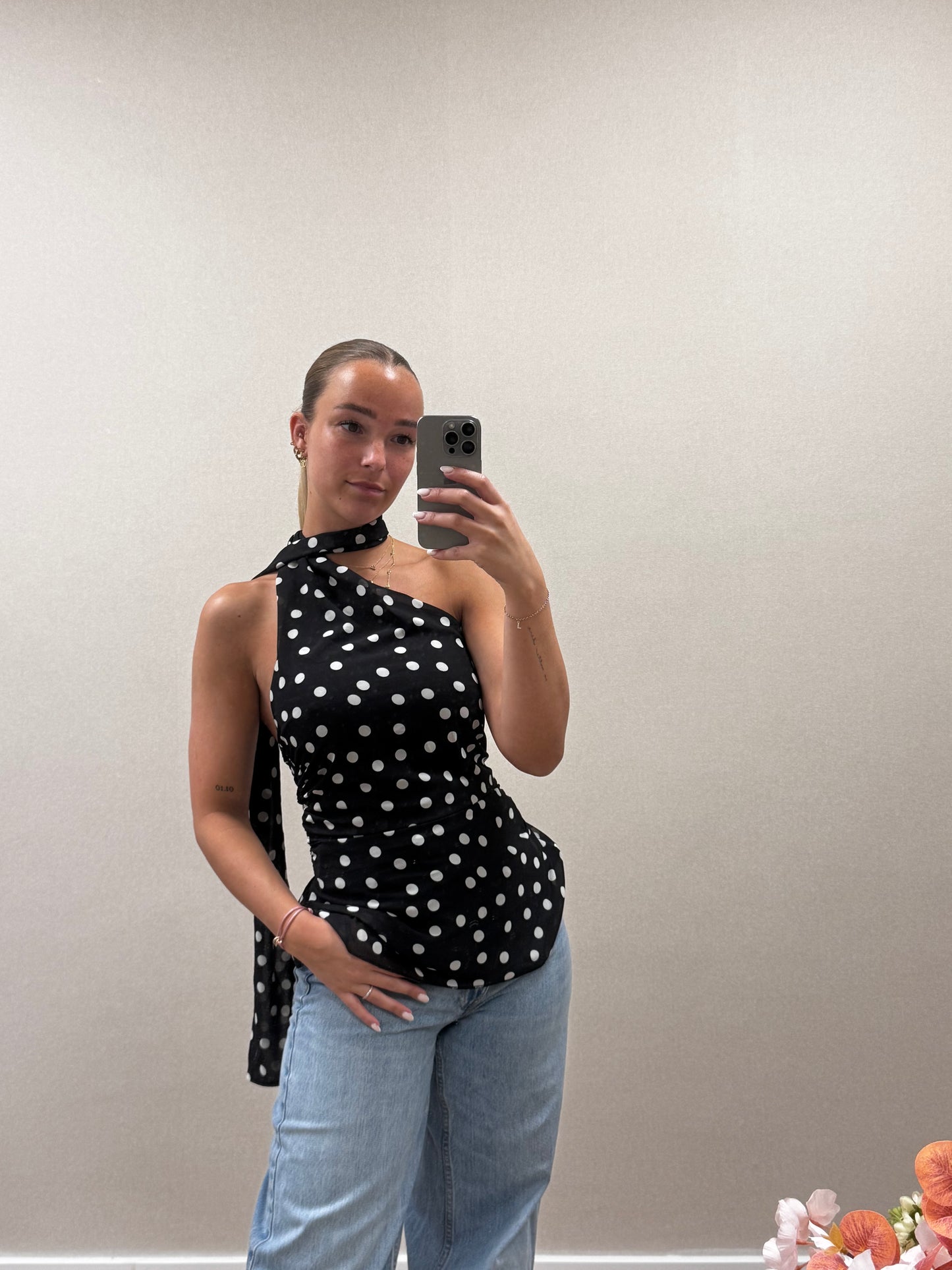 Polkadot top