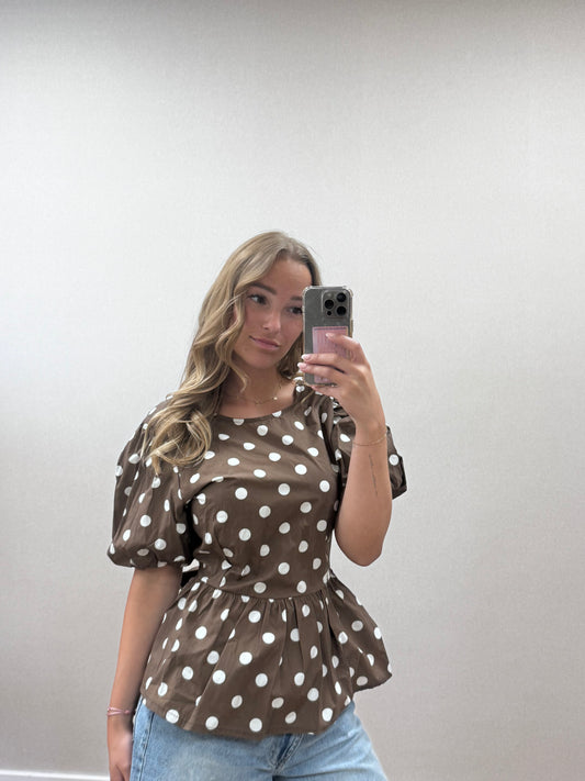 Blouse claire stip
