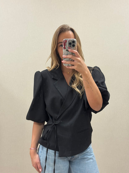 Yara blazer - black