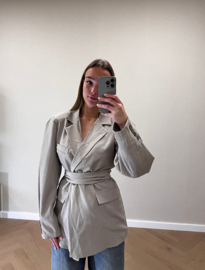 Sophia blazer taupe