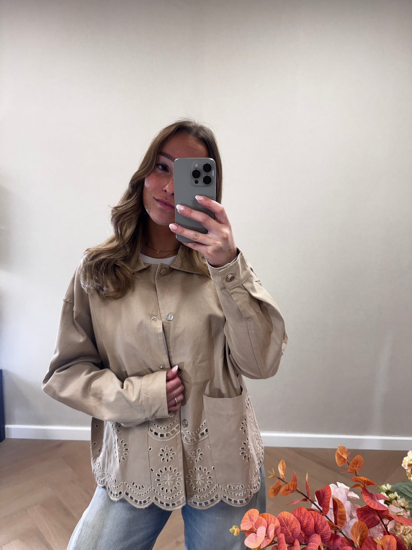 Gigi jacket beige