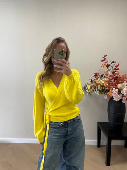 Wrap me up knit - Yellow