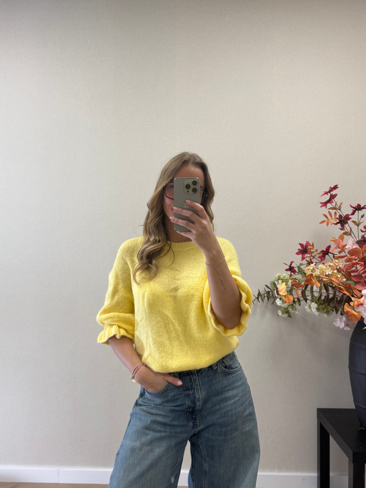 Happy knit - Yellow