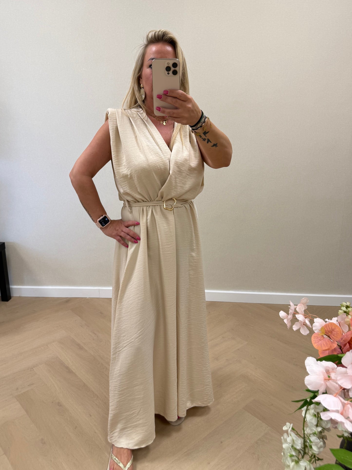 Neo dress creme