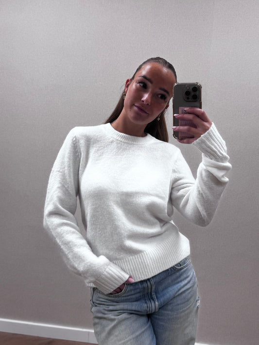 Rosie knit - white