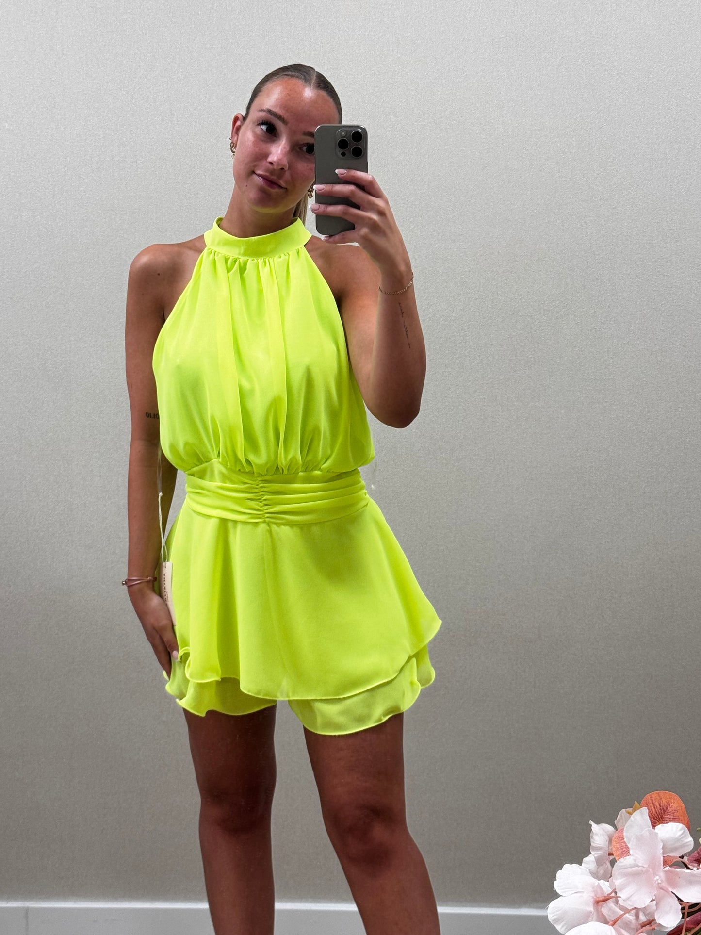Neon dress