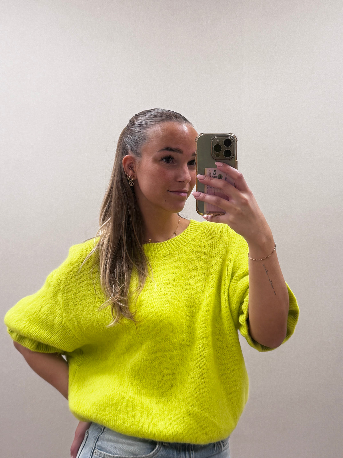 Happy knit - yellow
