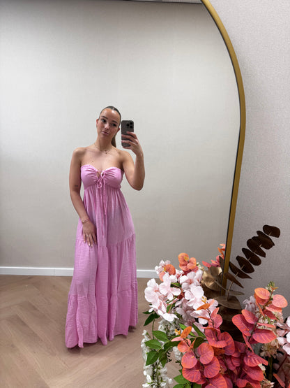 Ivy dress pink