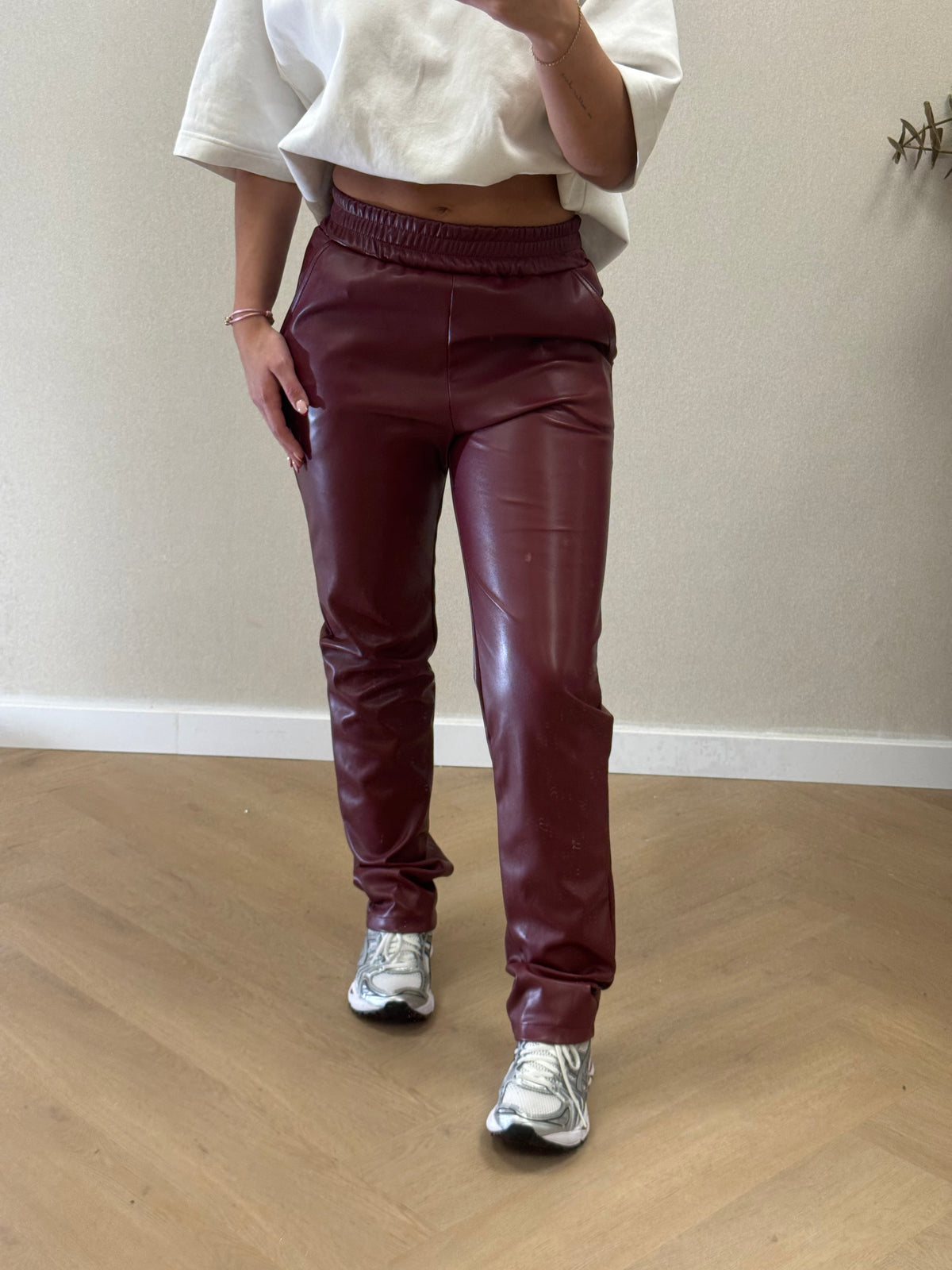 Velvet Wine Pants