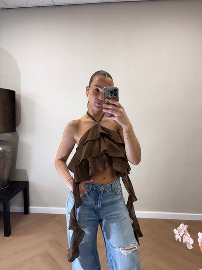 Mermaid top Brown
