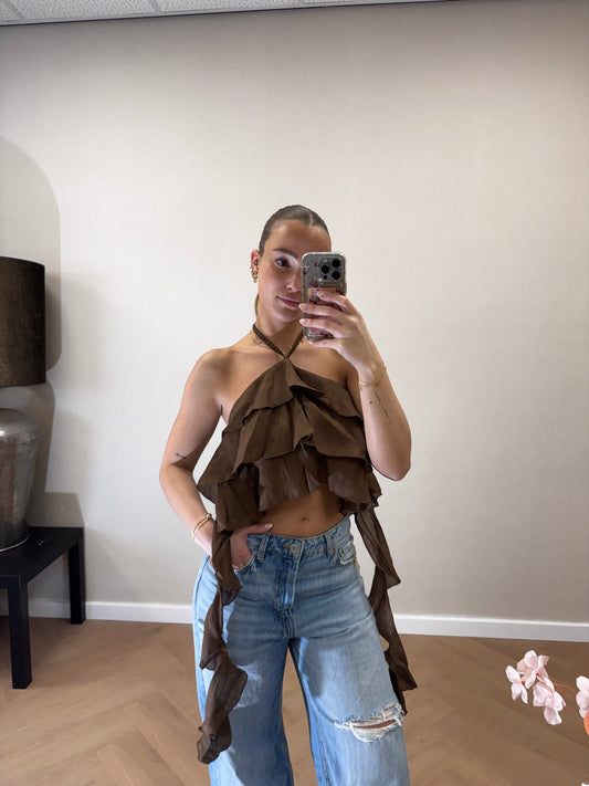 Mermaid top Brown
