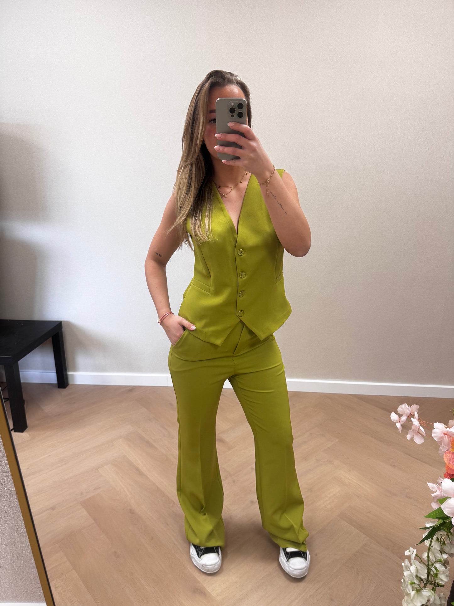 Co ord Celine green