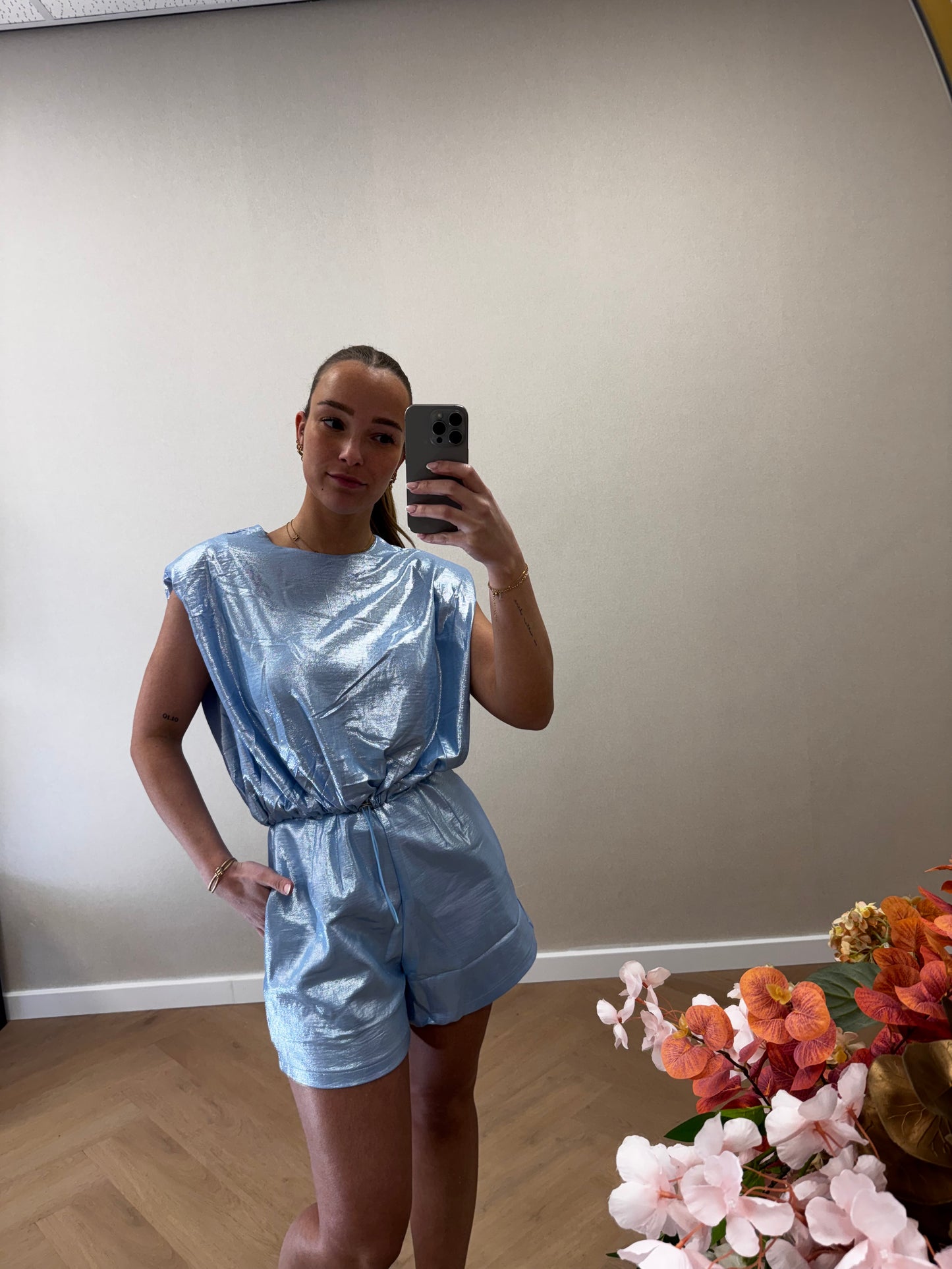 Shimmer set blue