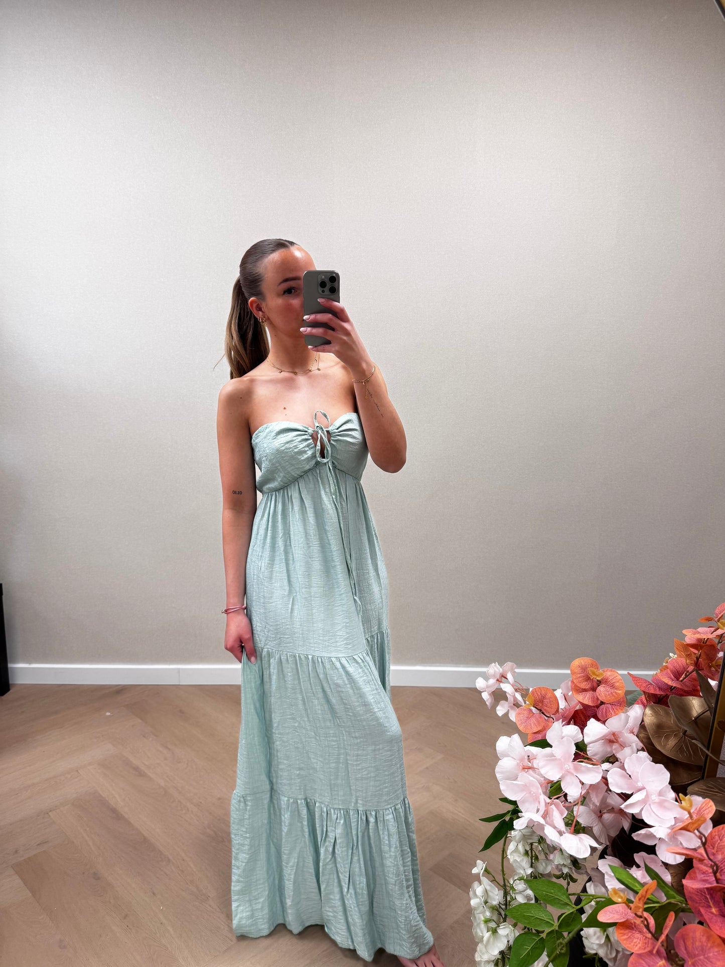 Ivy dress mint