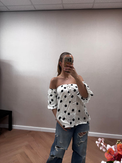 Spot top white
