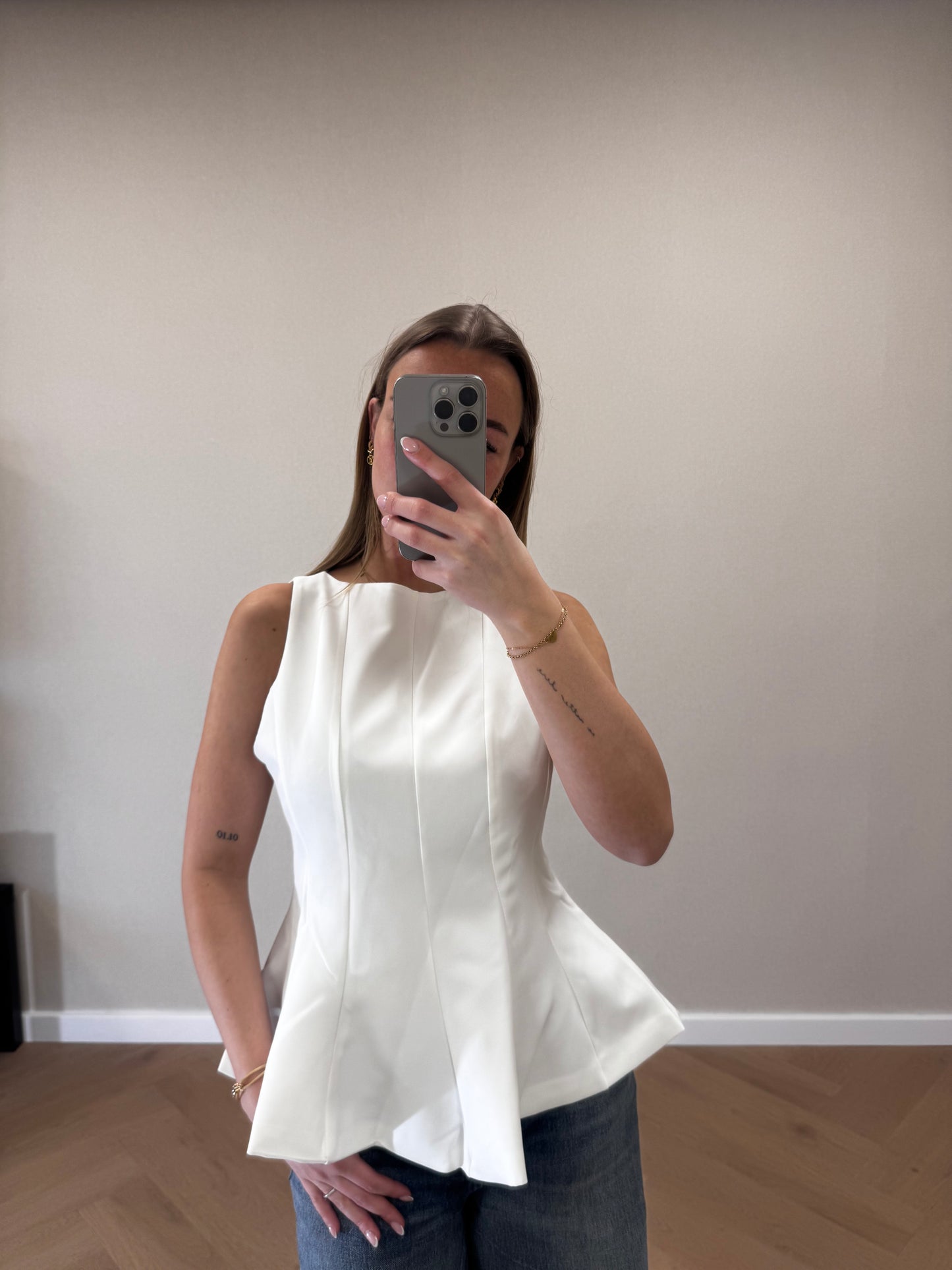 Kristel top wit