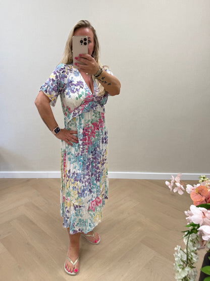 Flower dress purple