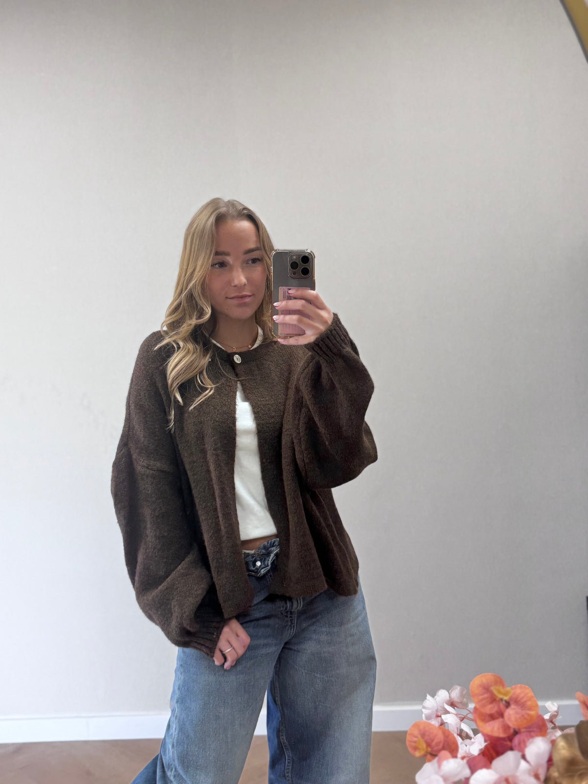 Elin cardigan - brown