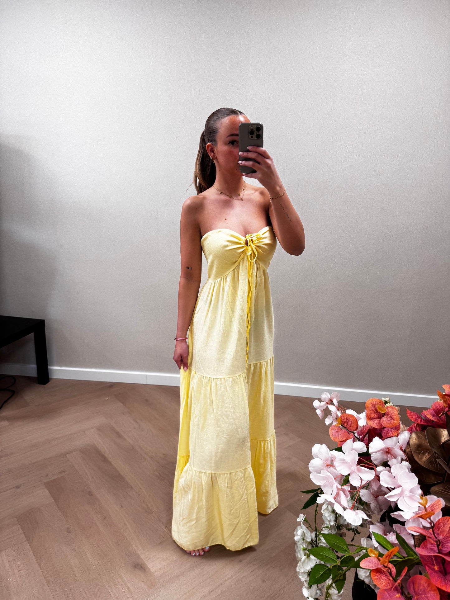 Ivy dress yellow