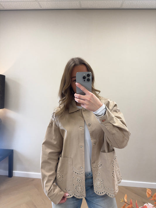 Gigi jacket beige