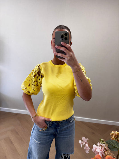 Ashley top yellow