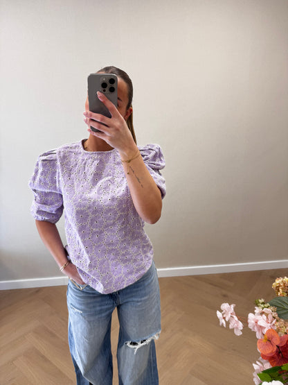 Flower top lila