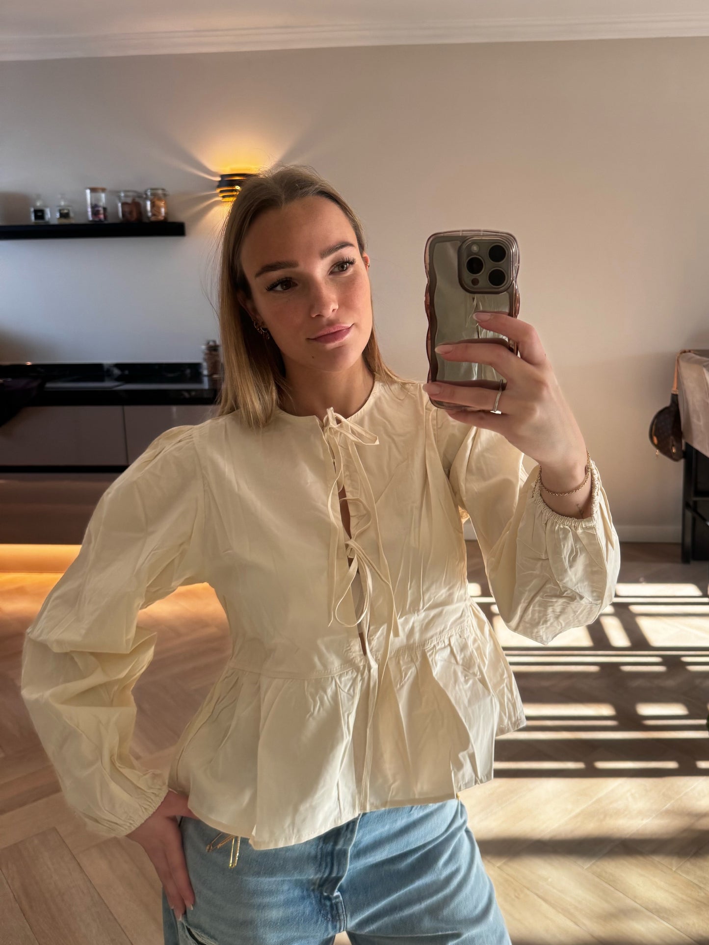 Strik blouse