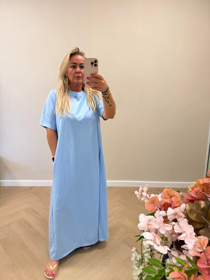 Tshirt dress blue