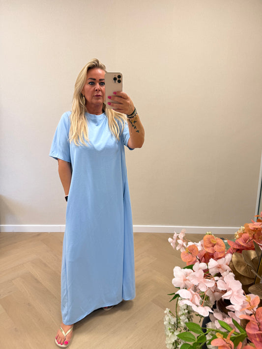 Tshirt dress blue