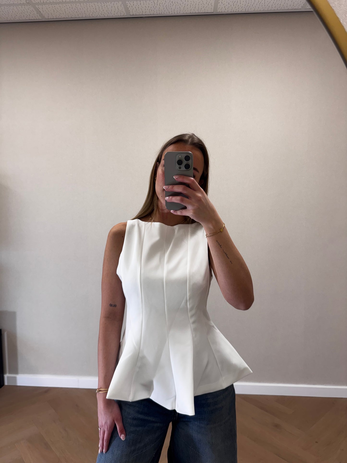 Kristel top wit