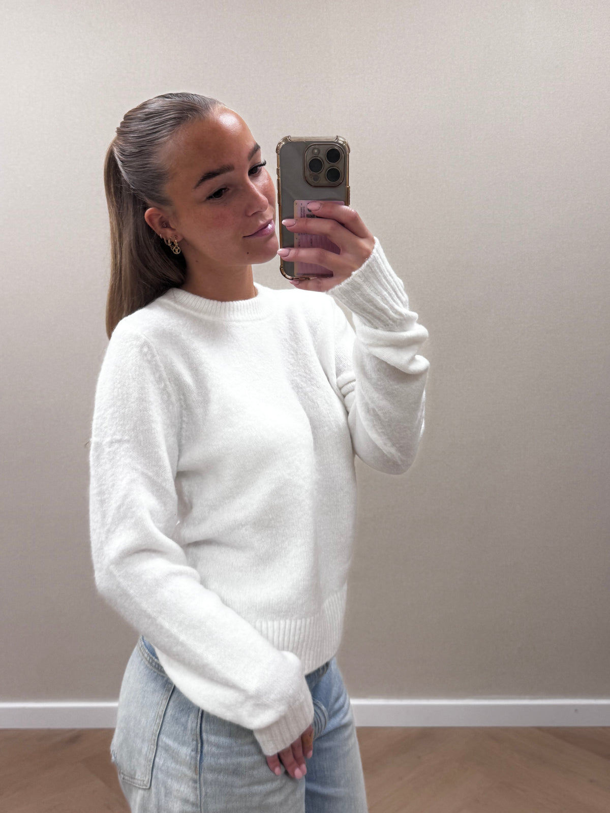 Rosie knit - white