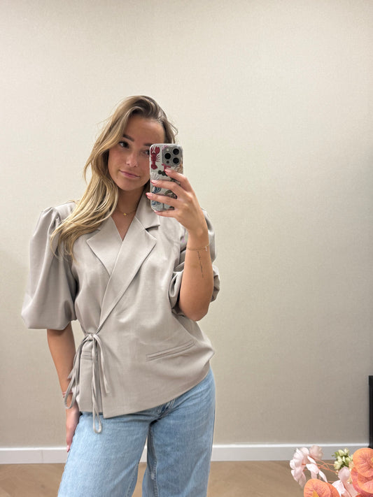 Yara blazer - taupe