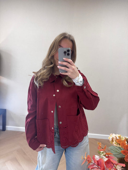 Gigi jacket Bordeaux