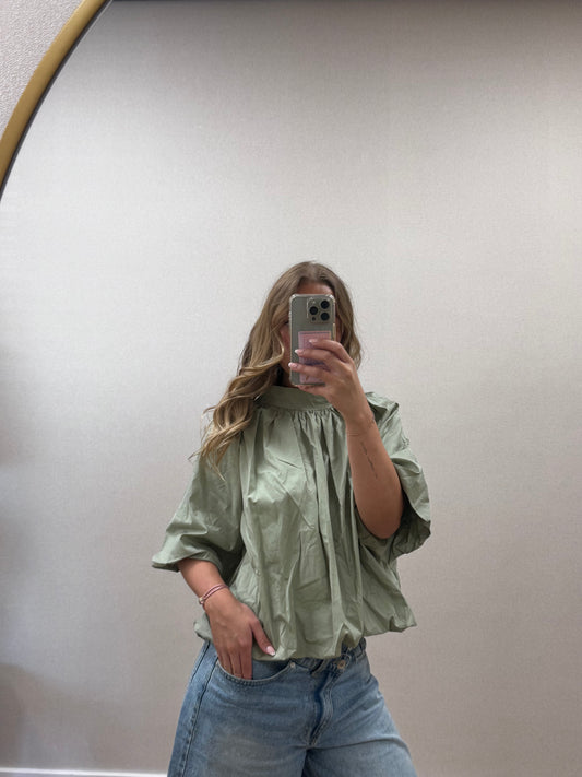Blouse tan